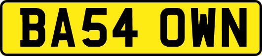 BA54OWN
