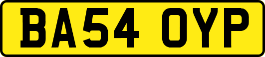 BA54OYP