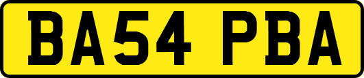 BA54PBA