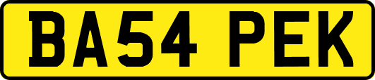 BA54PEK
