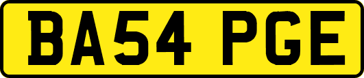 BA54PGE