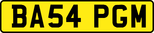 BA54PGM