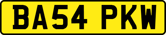 BA54PKW