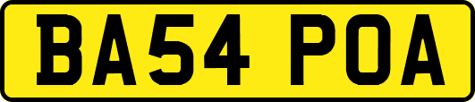 BA54POA