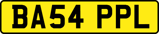 BA54PPL