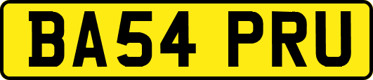 BA54PRU