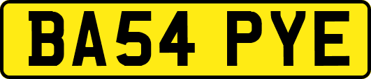BA54PYE