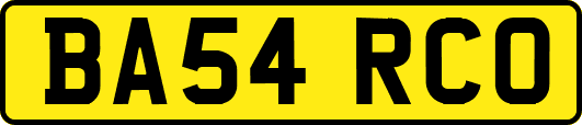 BA54RCO
