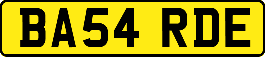 BA54RDE
