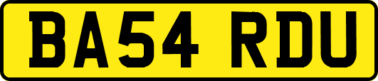 BA54RDU