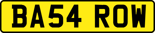 BA54ROW