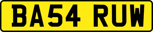 BA54RUW