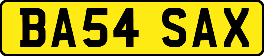 BA54SAX
