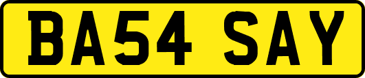 BA54SAY