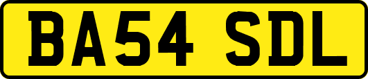BA54SDL