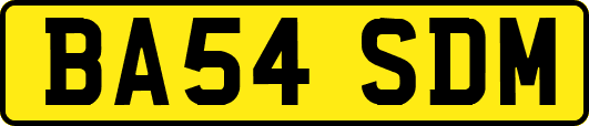 BA54SDM