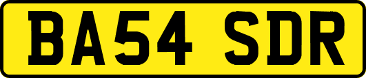 BA54SDR