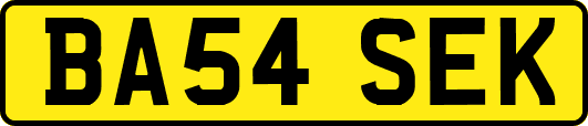 BA54SEK