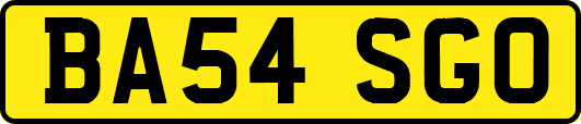 BA54SGO