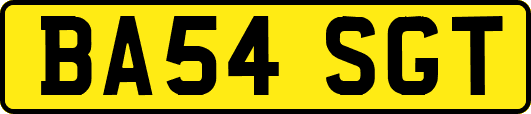 BA54SGT