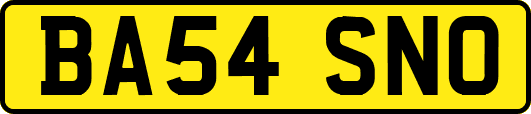 BA54SNO