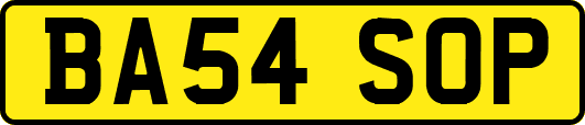 BA54SOP