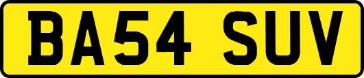 BA54SUV