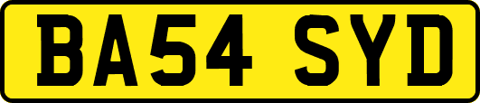 BA54SYD