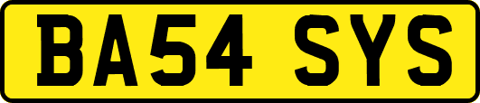 BA54SYS