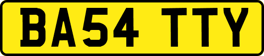BA54TTY