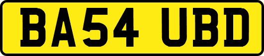 BA54UBD