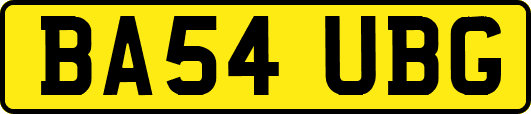 BA54UBG