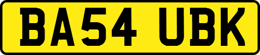 BA54UBK