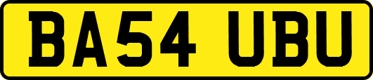BA54UBU