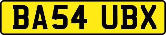 BA54UBX