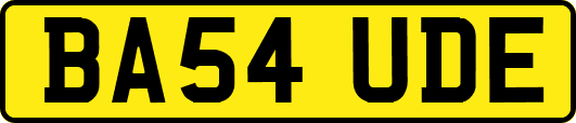 BA54UDE