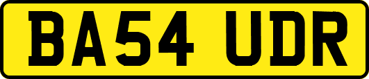 BA54UDR