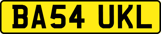 BA54UKL