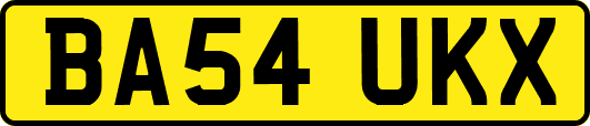 BA54UKX