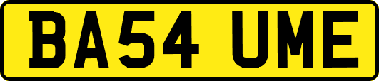 BA54UME