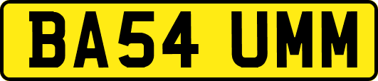 BA54UMM