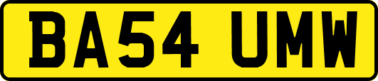 BA54UMW