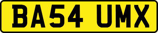 BA54UMX