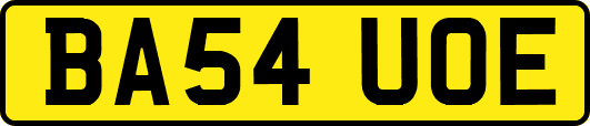 BA54UOE