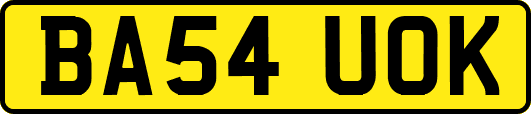 BA54UOK