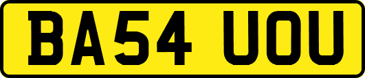 BA54UOU