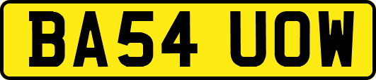 BA54UOW