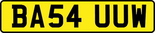 BA54UUW