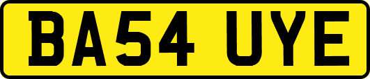 BA54UYE