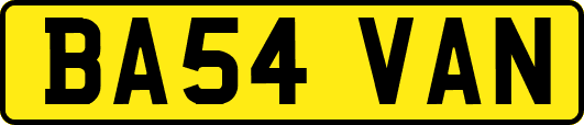BA54VAN